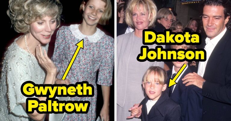 26 Old Photos Of Celebs When They Were Just Baby Nepo Babies