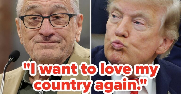 "Now Say It With Me": The Crowd Just Erupted At Robert De Niro's Brutal 4-Word Message For Trump