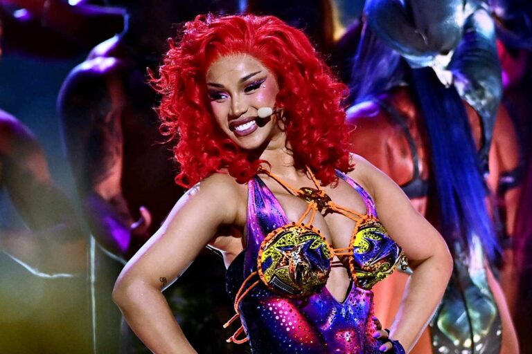 Cardi B Debuts a Fiery Red Hair Transformation at the 2026 BET Awards for Her Electrifying Performance