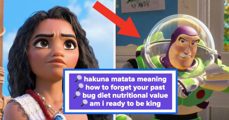 Guess The Disney Character From Their Google Search