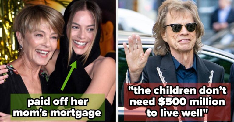 "We Ain't Rich, I'm Rich": 16 Celebrities Who Spoil Their Families With Money, And 11 Whose Kids Won't See Their Wealth
