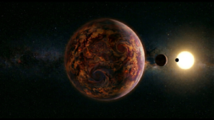 This ‘improbable’ exoplanet system is so wonky because of a weird object within