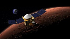 NASA’s dead Mars orbiter MAVEN will crash into the Red Planet in the next 100 years. It’s not the only probe in the Mars morgue