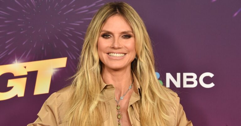 Heidi Klum’s Quiet Luxury Outfit Formula Is on Amazon for $70
