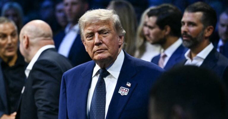 President Trump Joked About Dying in UFC Freedom 250 Attack