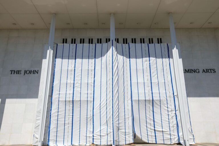 Democrat Slams Tarped Kennedy Center As “Lifeless Husk”