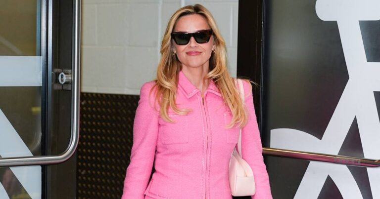 Channel Reese Witherspoon’s ‘Legally Blonde’ Style in This Pink Jacket