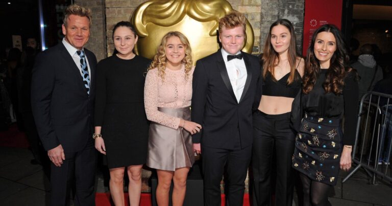 Celebrity Chef Gordon Ramsay’s Family Guide Includes 6 Kids
