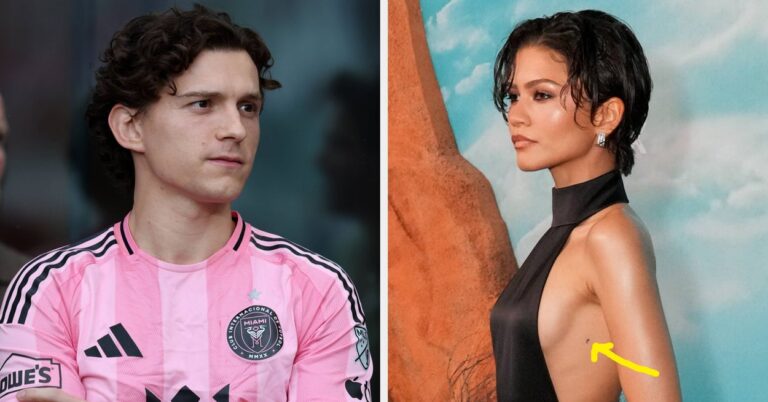 Tom Holland Showed A Glimpse Of His Zendaya-Inspired Tattoo