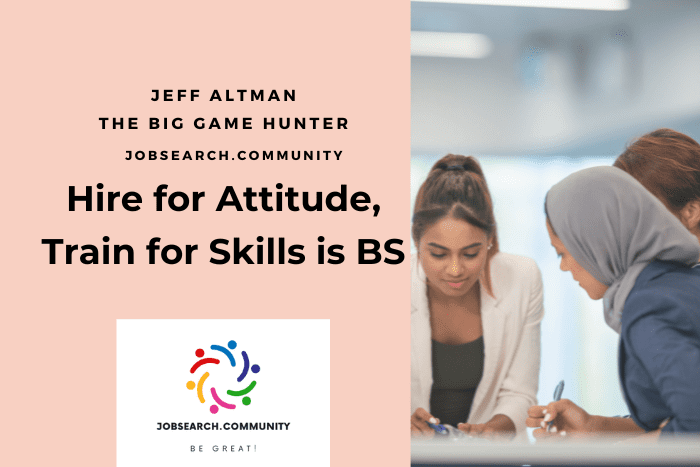 Hire for Attitude, Train for Skills is BS #shorts