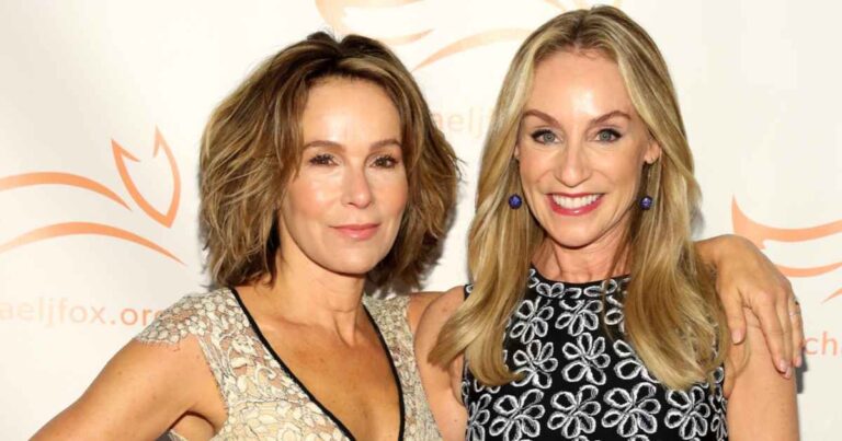 Jennifer Grey Shares Topless Pic With Michael J. Fox’s Wife