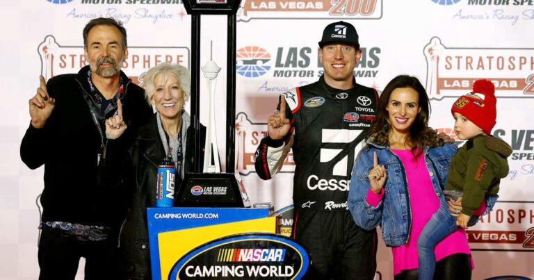 How Kyle Busch’s Father and Son Honored Him on the Track