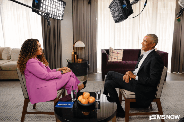 MS NOW To Feature Sit Down With Barack Obama