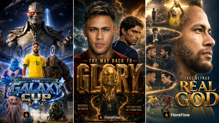 Brazilian Football Icon Neymar Jr. Sets Microdrama Slate On FlareFlow