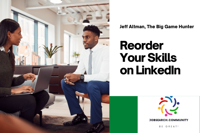 Reorder Your Skills on LinkedIn #shorts