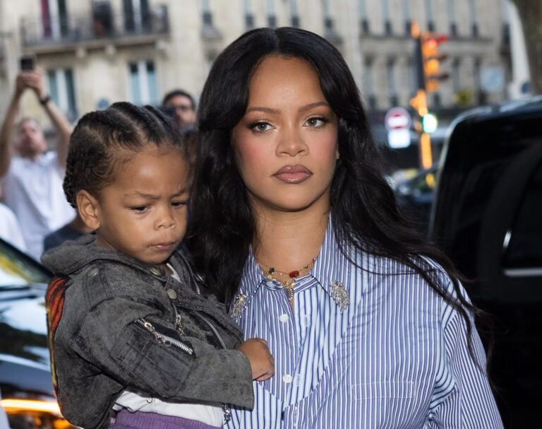 Rihanna & Riot Rose Attend A$AP Rocky’s Show Amid Backlash