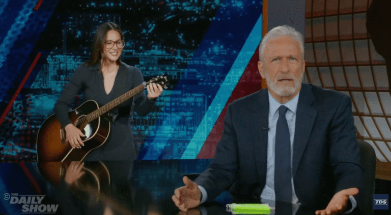 Olivia Munn Crashes ‘Daily Show’ In Sendup Of ‘Late Show’ Goodbye Week