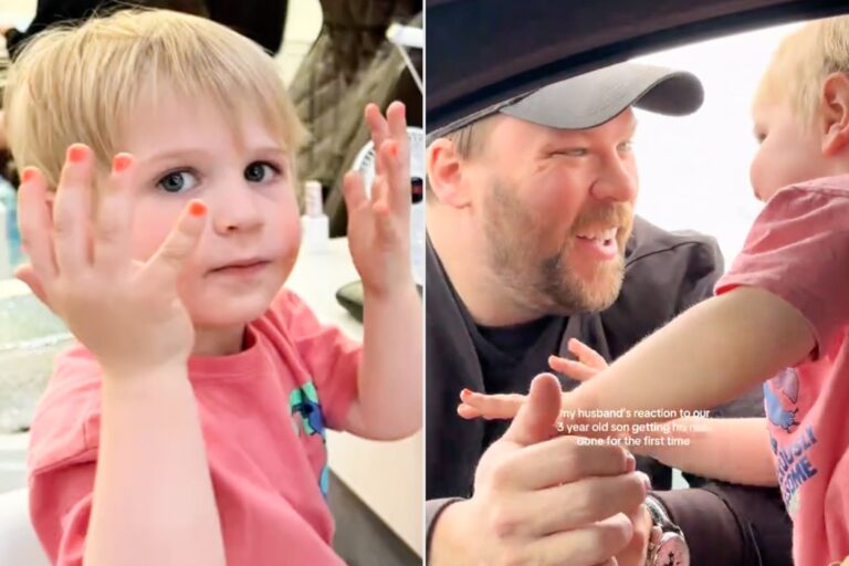 Mom Goes Viral After Sharing Her Husband’s Surprising Response to Their Son’s Painted Fingernails (Exclusive)