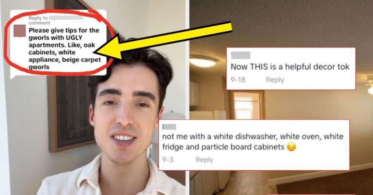 This Interior Designer's Brilliant Hacks For Fixing "Ugly Apartments" Are Going Viral, And They're Game-Changing For Anyone With Beige Carpets