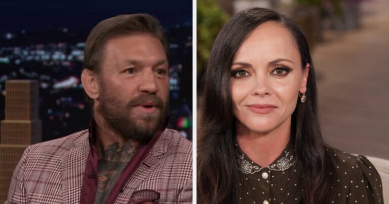 Christina Ricci Calls Out Jimmy Fallon, Conor McGregor Guest