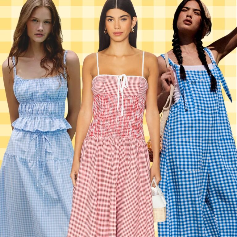The Best Gingham Dresses, Skirts & Tops to Wear This Summer