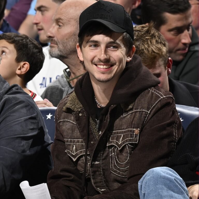 Timothée Chalamet Feeling “Wear and Tear” of NBA Finals: Here’s Photo Proof