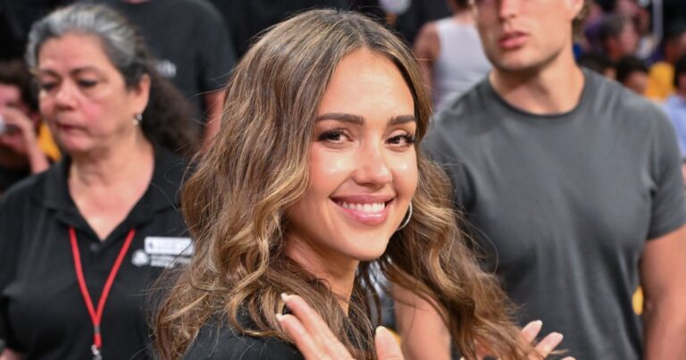 Jessica Alba’s Cool-Mom Adidas Sneakers Are on Sale on Amazon