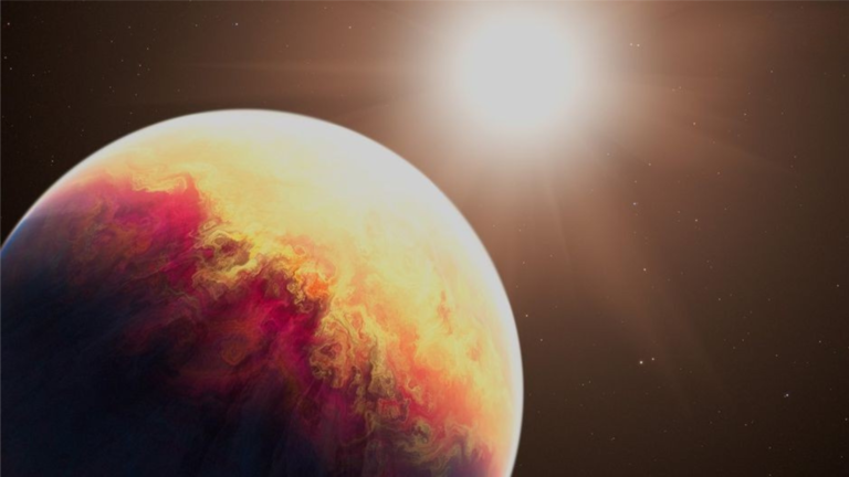 James Webb Space Telescope discovers extreme exoplanet is being roasted by its home star