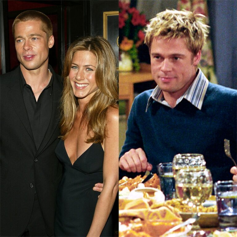 Jennifer Aniston Comments on Ex Brad Pitt’s Friends Cameo