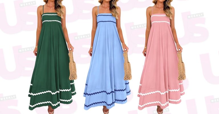This ‘Slimming’ Amazon Maxi Dress ‘Glides Over’ the Midsection