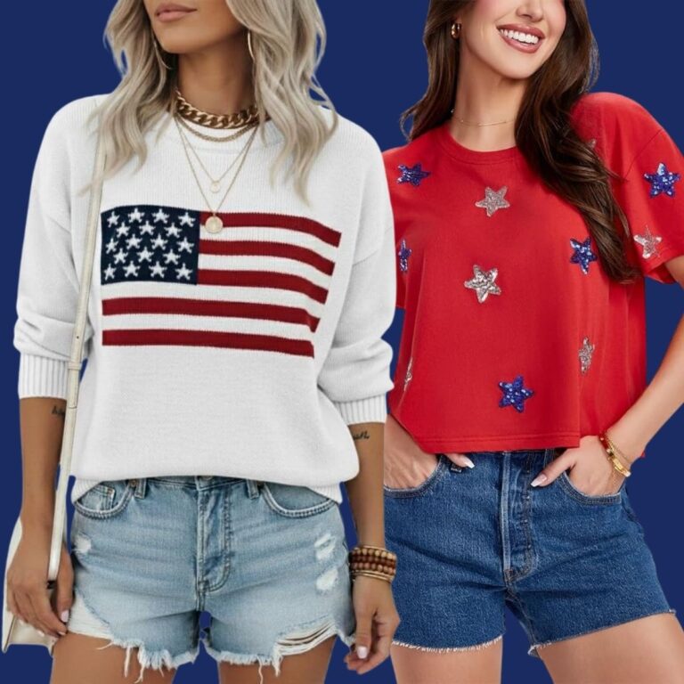 Amazon Clothing Deals on 4th of July Outfits That Will Come ASAP
