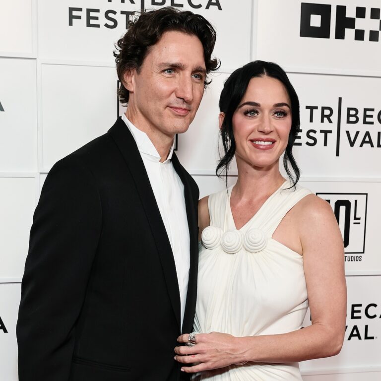 Katy Perry, Justin Trudeau Make Red Carpet Debut at Tribeca Festival