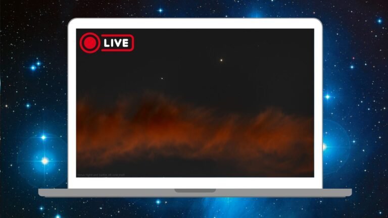 Watch the Jupiter-Venus conjunction unfold live online on June 9