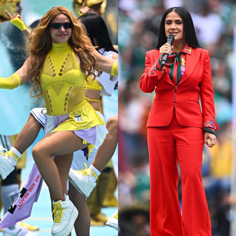 Shakira, Salma Hayek, J Balvin Star in Opening Ceremony