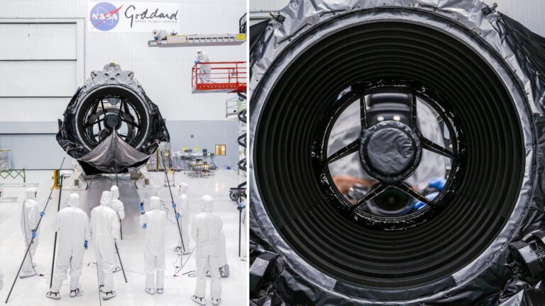 ‘The mirror passed with flying colors’: NASA just took its last look at the Nancy Grace Roman Space Telescope before launch
