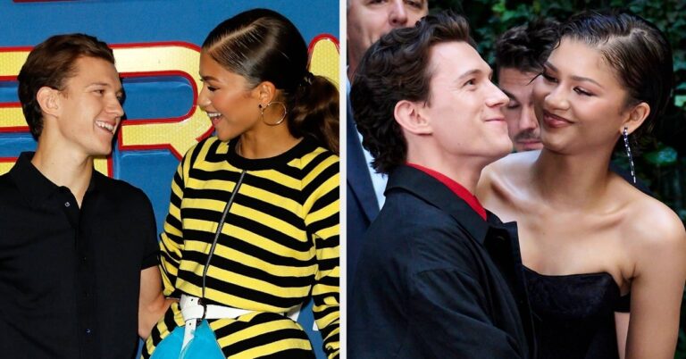 Tom Holland And Zendaya Just Walked The Red Carpet Together For The First Time In Over Four Years — And These Side-By-Side Comparison Pics Are Blowing People’s Minds
