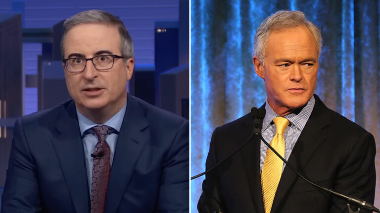 John Oliver Jokes CBS News Fired Scott Pelley For ‘Being Too Cool’
