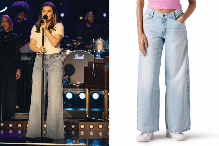 Kelly Clarkson’s Summer Jeans Are Light, Breezy, and Easy to Style — Get Similar Pairs from $33 on Amazon