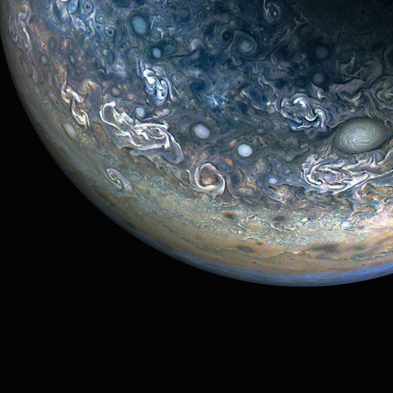 Colorful, Chaotic Jupiter – NASA