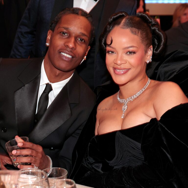 Rihanna, ASAP Rocky’s Son Riot Attends Los Angeles Concert