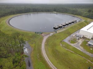NASA Drains 66-Million-Gallon Reservoir to Upgrade Critical Water System