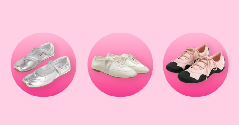 Ballerina Sneakers Are Summer’s Chicest Shoe Trend