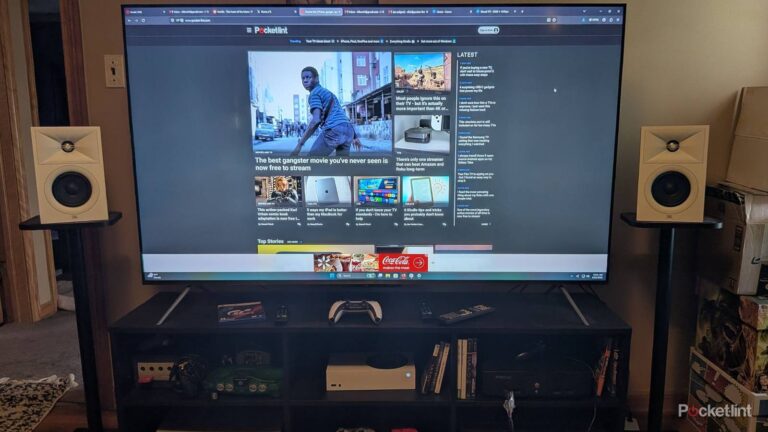 Plugging my PC into my TV is a waste of time