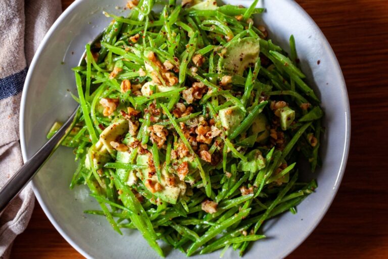 snow pea salad with avocado – smitten kitchen