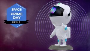 Transform bedtime into a cosmic adventure with this $15 astronaut star projector: A kid-approved favorite that’s been lighting up my nephew’s nights for years