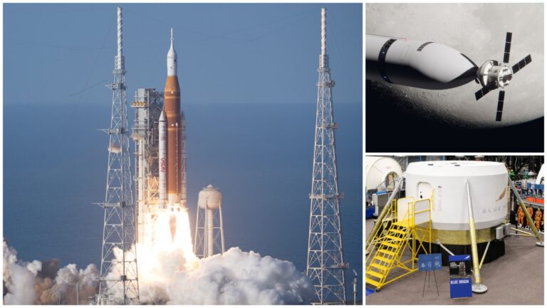NASA’s ambitious Artemis 3 mission includes 3 giant rocket launches, 2 private moon landers and 1 big question: Can it all work together?