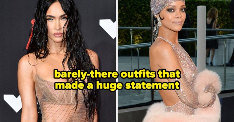 40 Of The Most "Naked" Outfits To Ever Grace A Red Carpet Over The Years