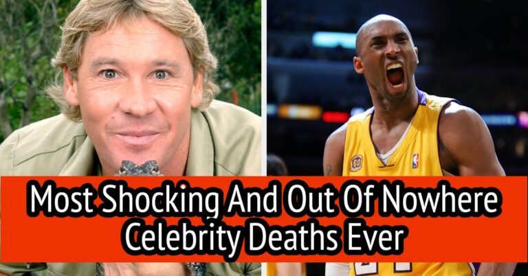 27 Most Shocking And Out Of Nowhere Celebrity Deaths Ever