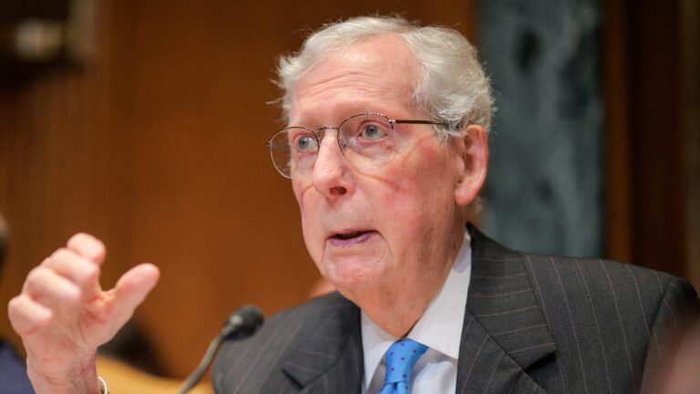 Mitch McConnell Hauled Onto Ambulance in Chilling Video
