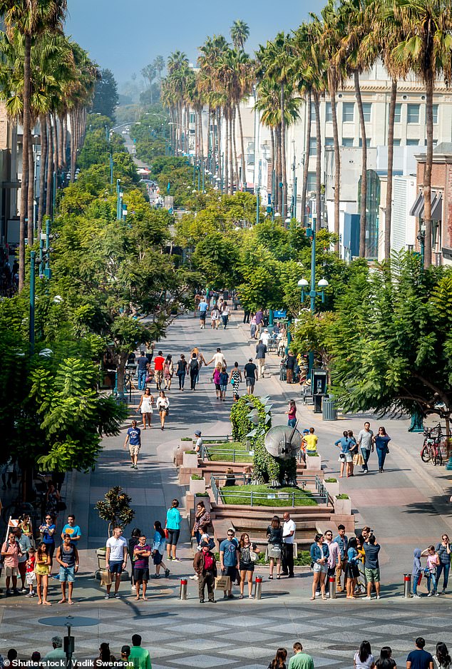 Snooty Santa Monica backtracks on fast food restaurant ban after homelessness, drug abuse and desolate businesses drove once-glitzy coastal enclave to brink of destruction
